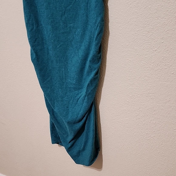 Isabel Maternity by Ingrid & Isabel Teal Sheath Maxi Dress - Picture 6 of 9